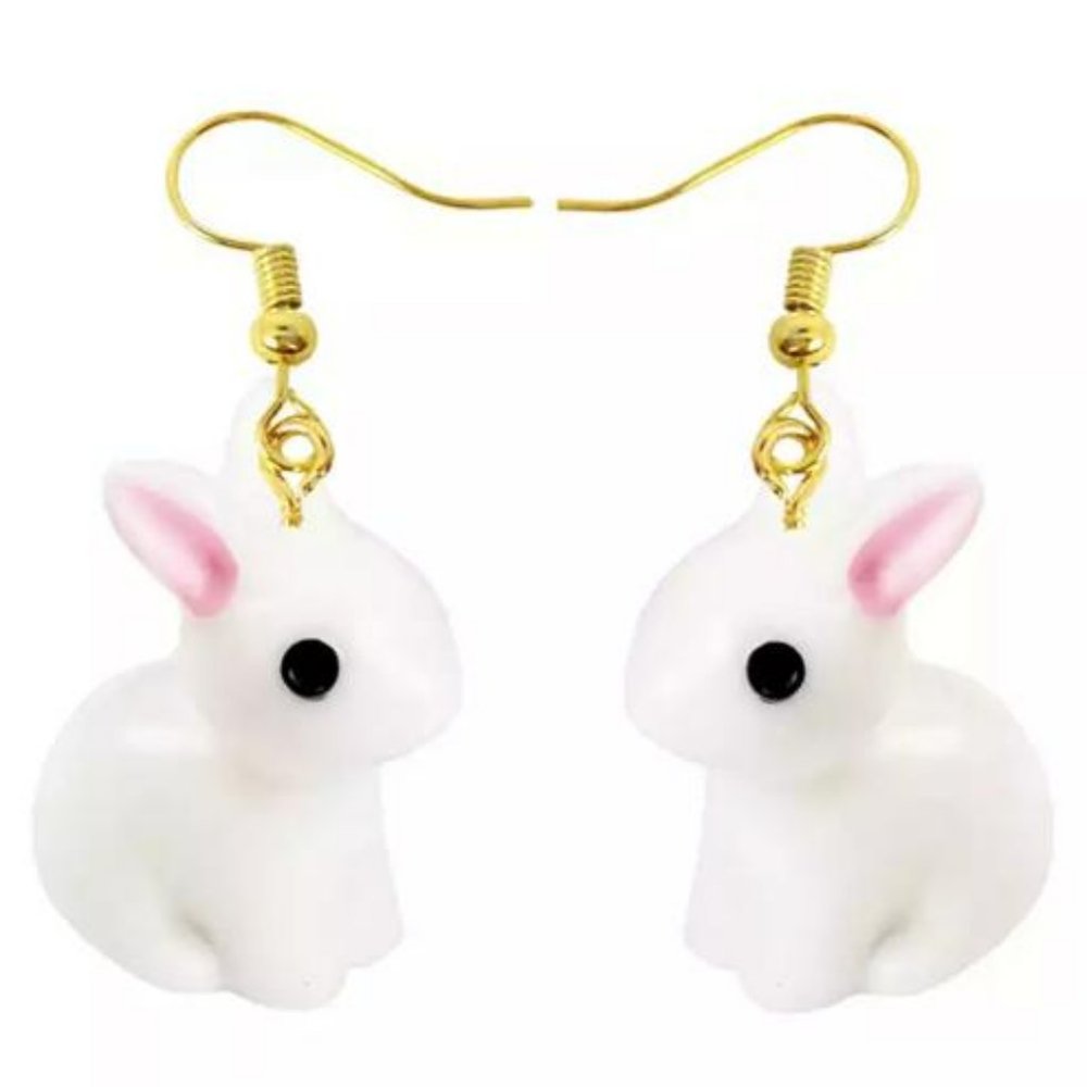 Korean Style Earrings "Bunnies"🐰🐰